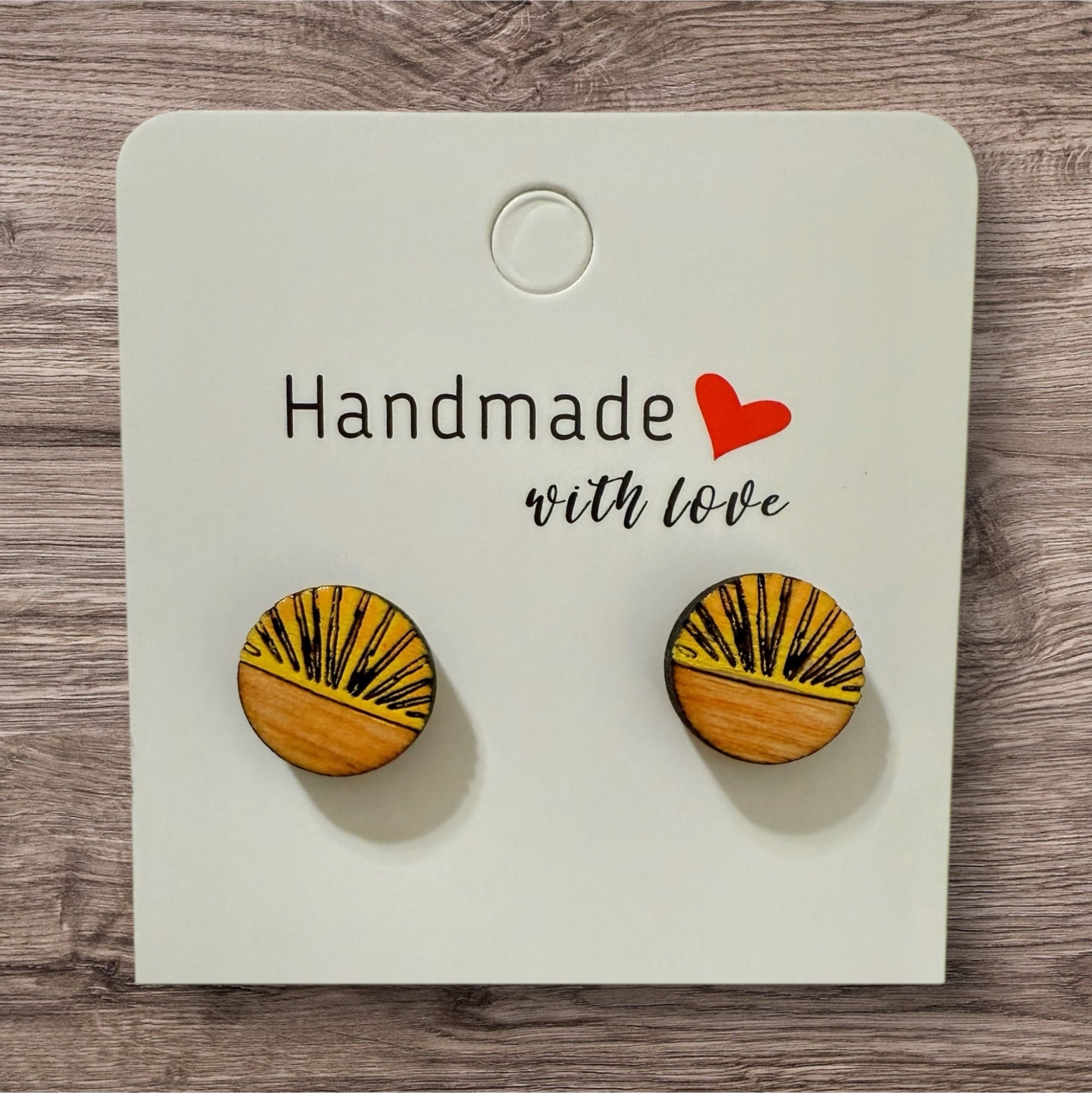 Sunrise Stud Earrings