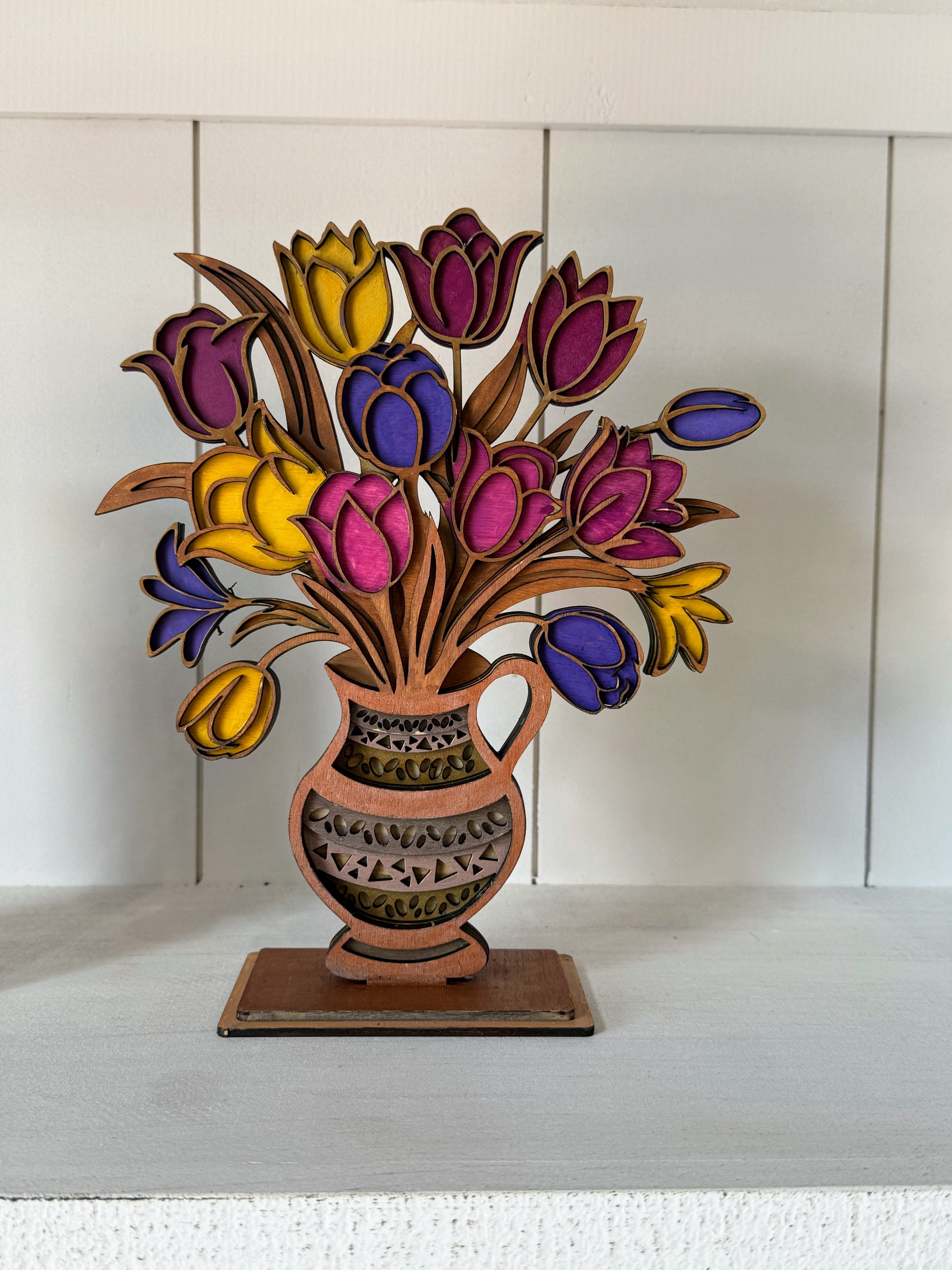 Forever Tulip Flower Arrangement