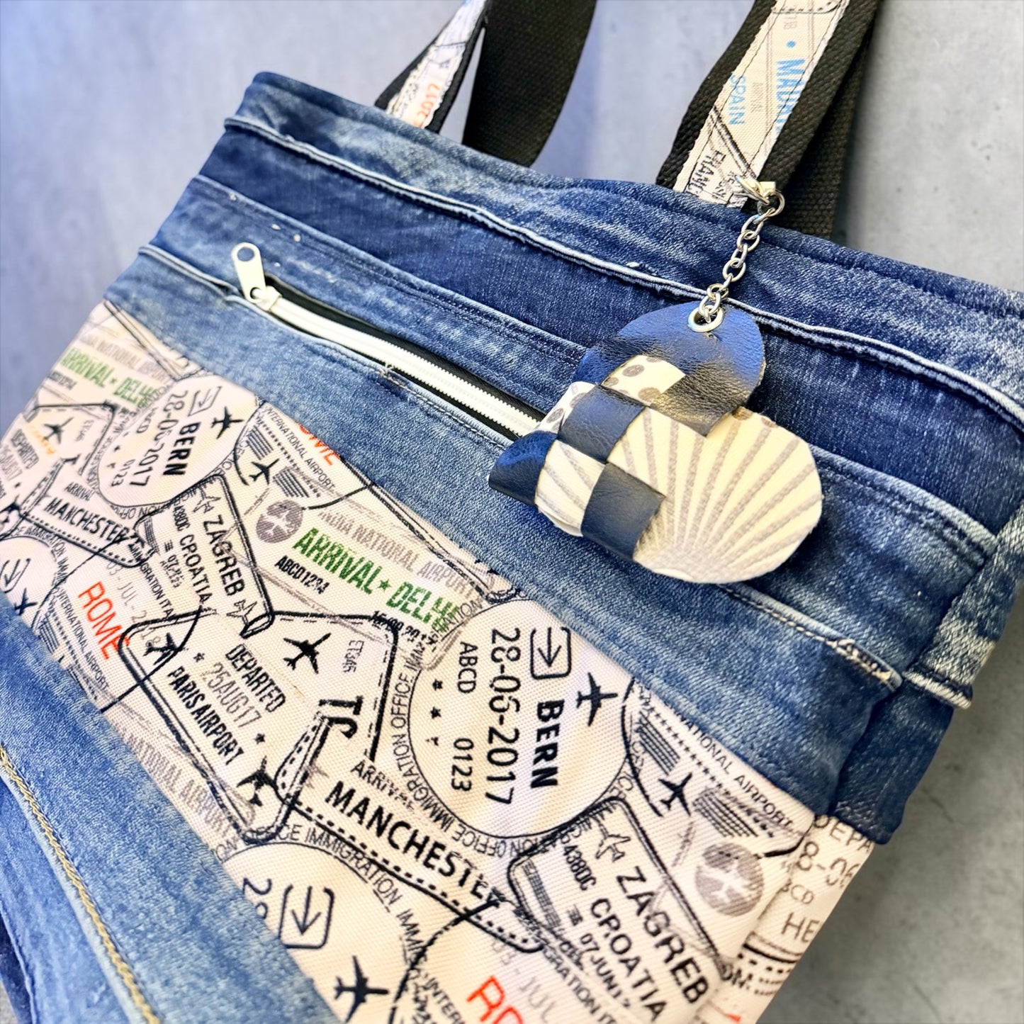EvelynAnn™ Collection – Passport to Adventure Tote