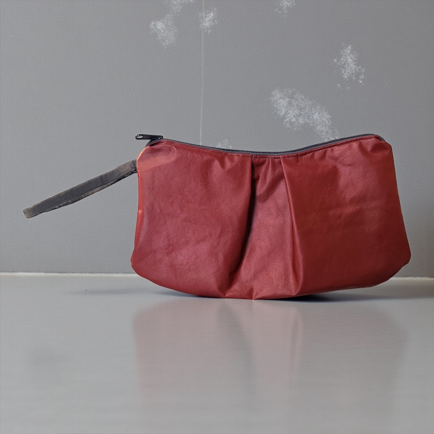 EvelynAnn Dark Red Wristlet