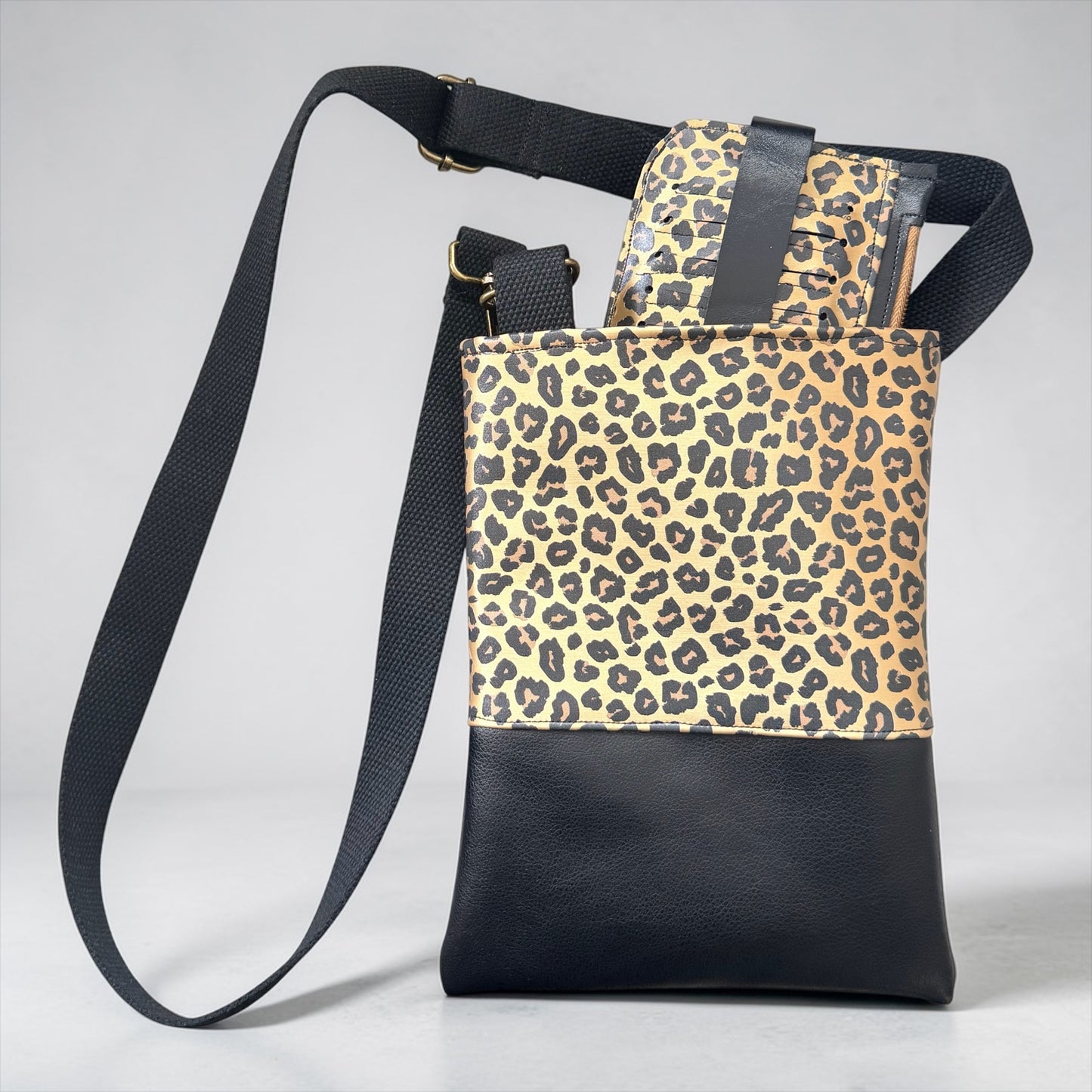 Leopard Bestie Crossbody Set