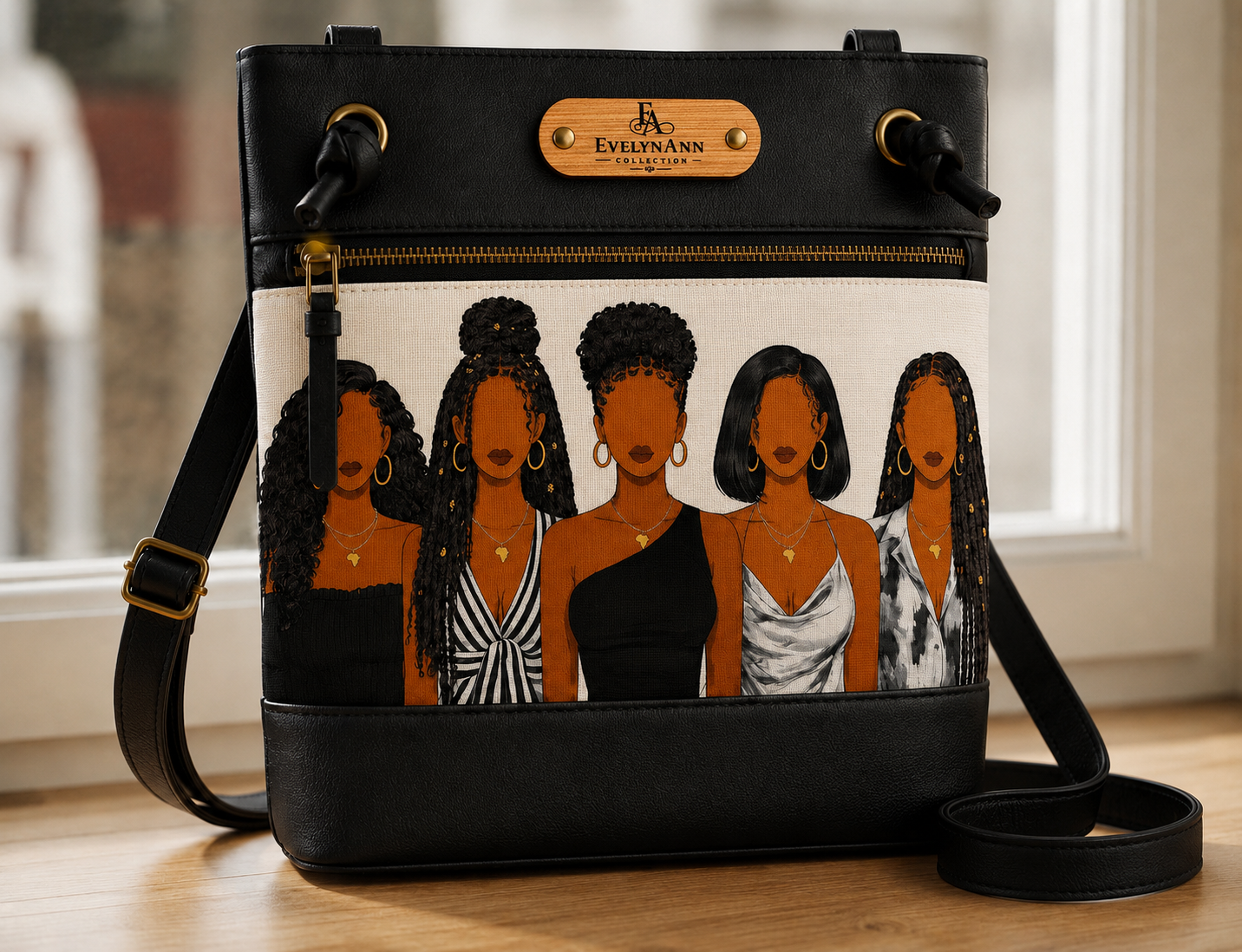 Black Women Matter Crossbody Bag – Everyday Excellence Edition